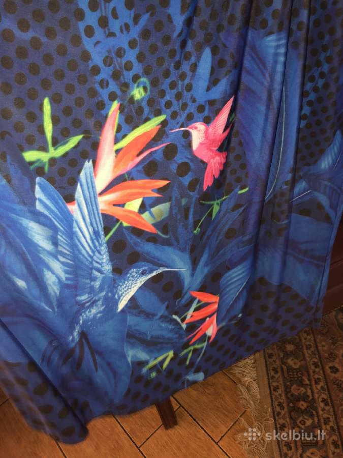 Mėlyna ilga Ulla Popken didelio dyd.suknelė - nuotraukos Nr. 4
