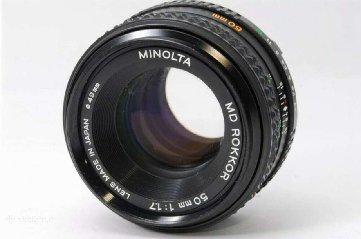 Minolta Md objektyvai