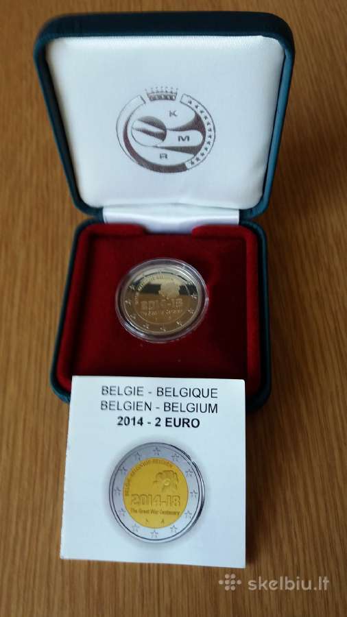 Belgija 2014 m. proof