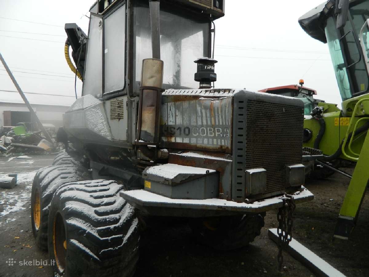 Harvesteris Ponsse Cobra Hs10 ardomas dalimis - nuotraukos Nr. 3