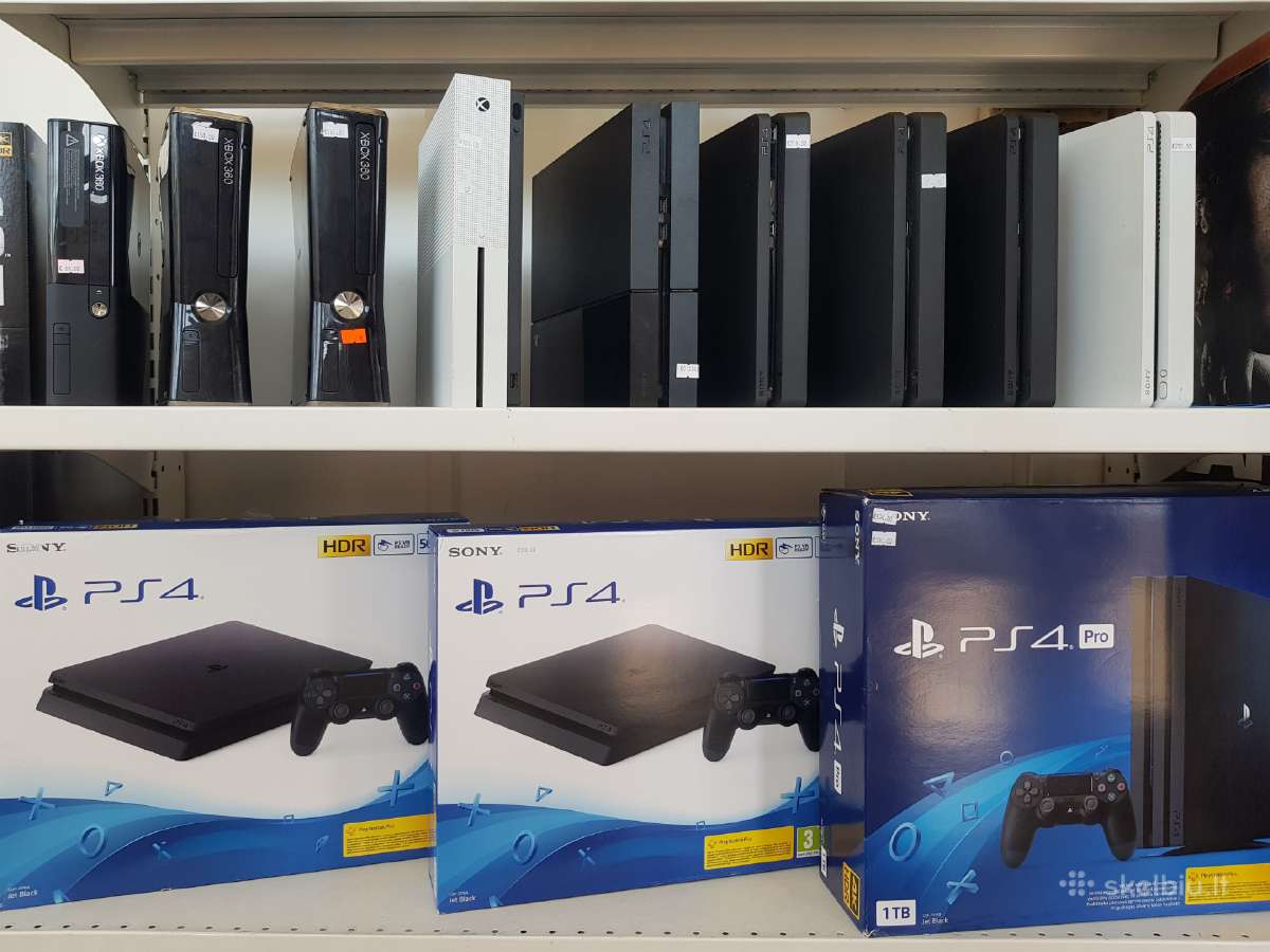 Žaidimų konsolių parduotuvė Vilniuje Xbox Ps4 Ps5 - nuotraukos Nr. 4