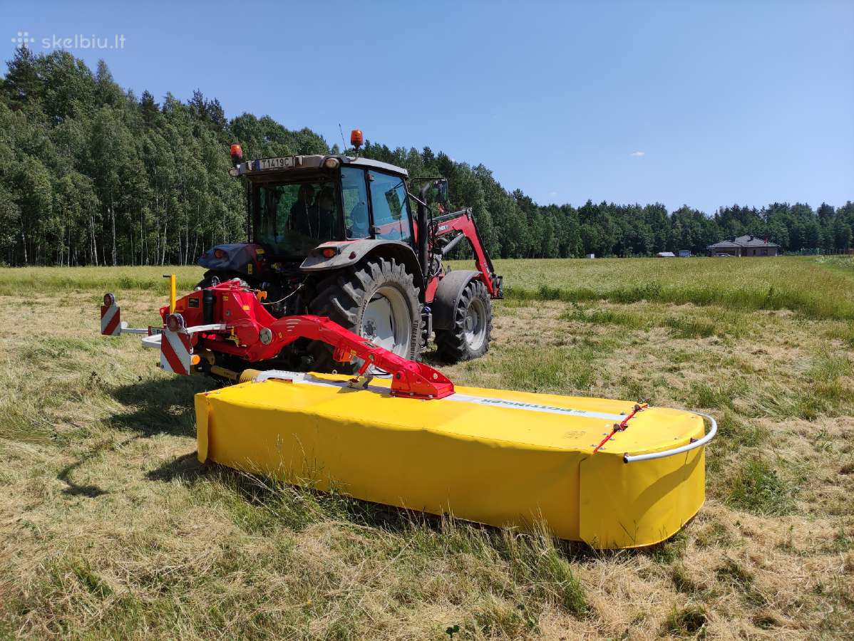 Agro paslaugos / Žolės pjovimas / Šienavimas