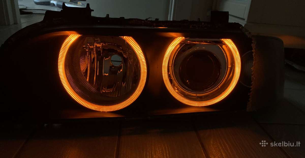 Bmw LED Markeriai Angel Eyes lemputės E90 E60 E39 - nuotraukos Nr. 6