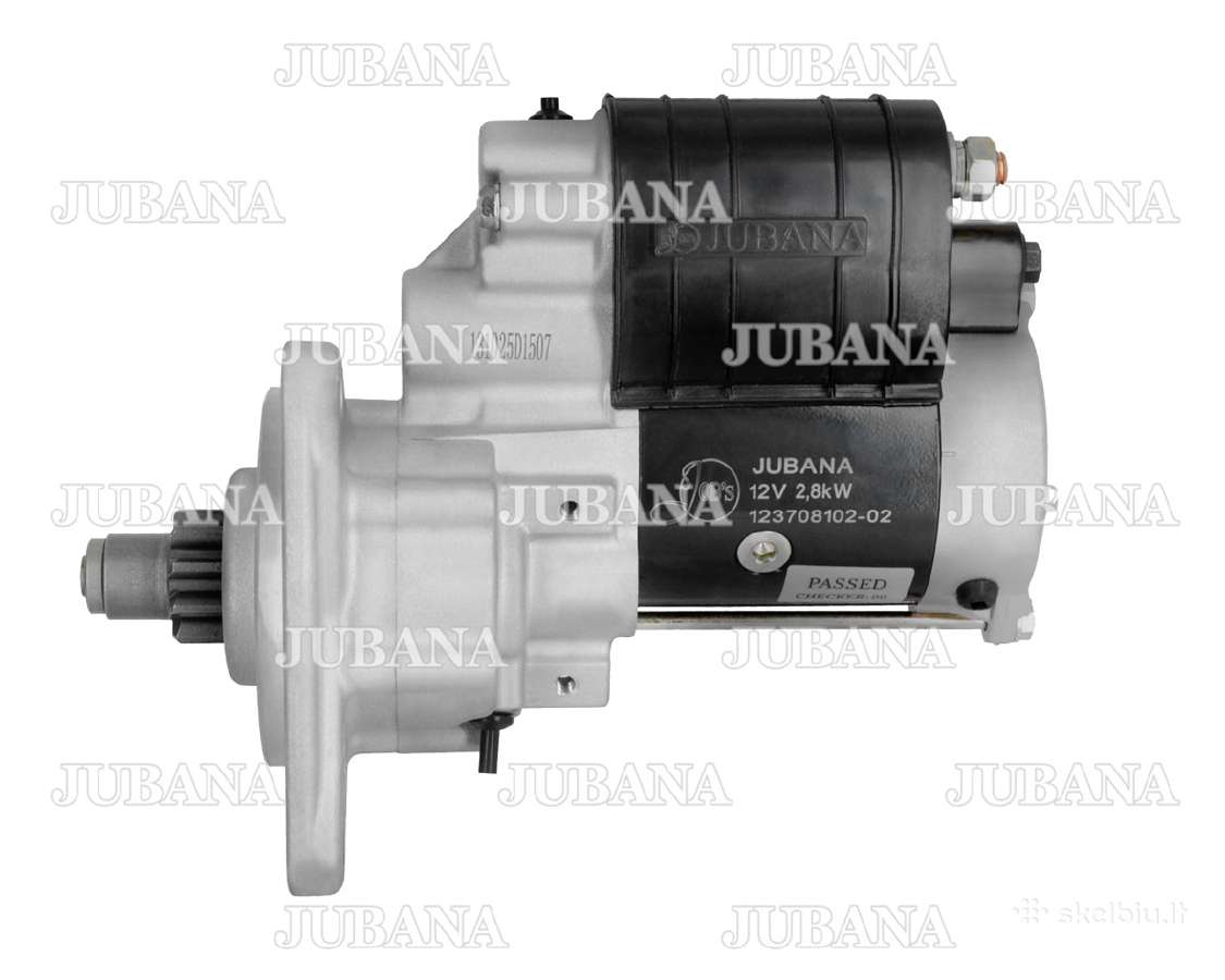 Starteris Jumz 2,8kw 3,2kw D-65 Jubana 123708102 - nuotraukos Nr. 2