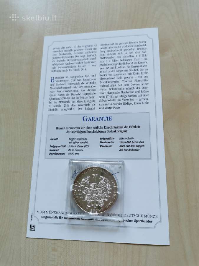 Vokietija 2014 "Olympic Sochi 2014" - nuotraukos Nr. 2