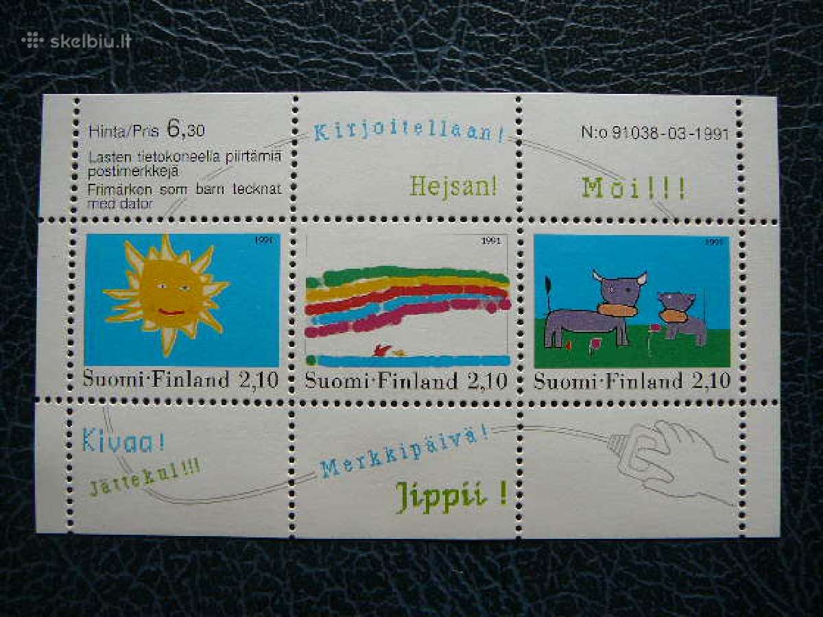 Vaiku piesiniai Suomija Mnh smm1149