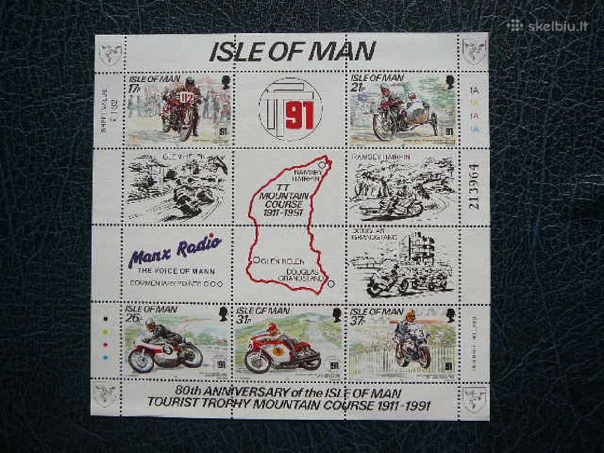 Motociklai Anglija - Man Mnh ukm468