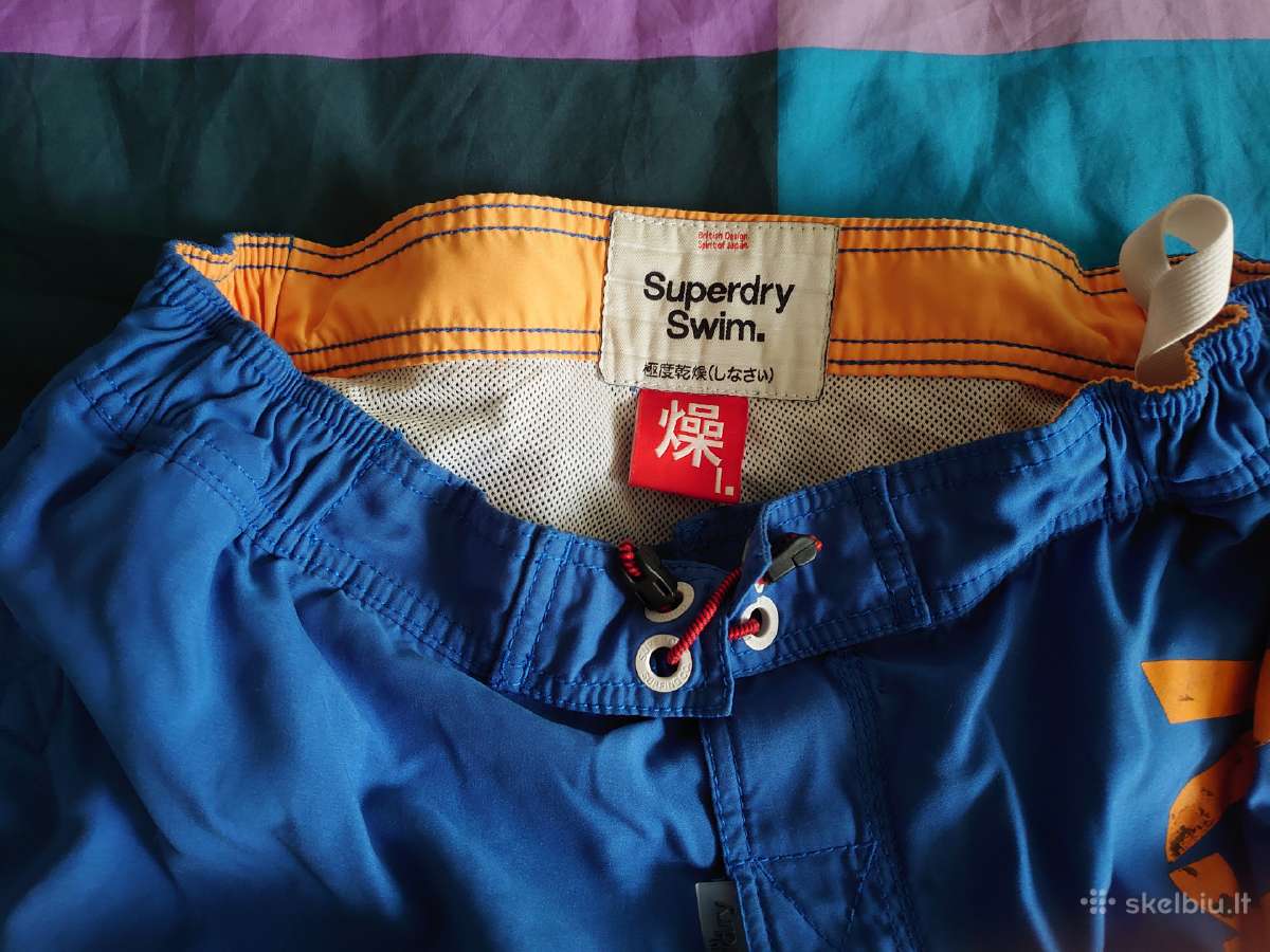 Vyriški maudymosi šortai superdry.m-l. - nuotraukos Nr. 3