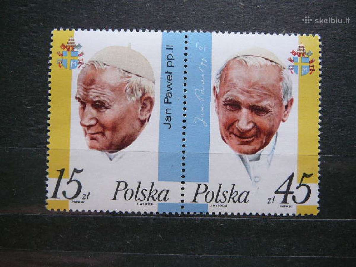 Popiezius Lenkija 1987 svarus lk3099