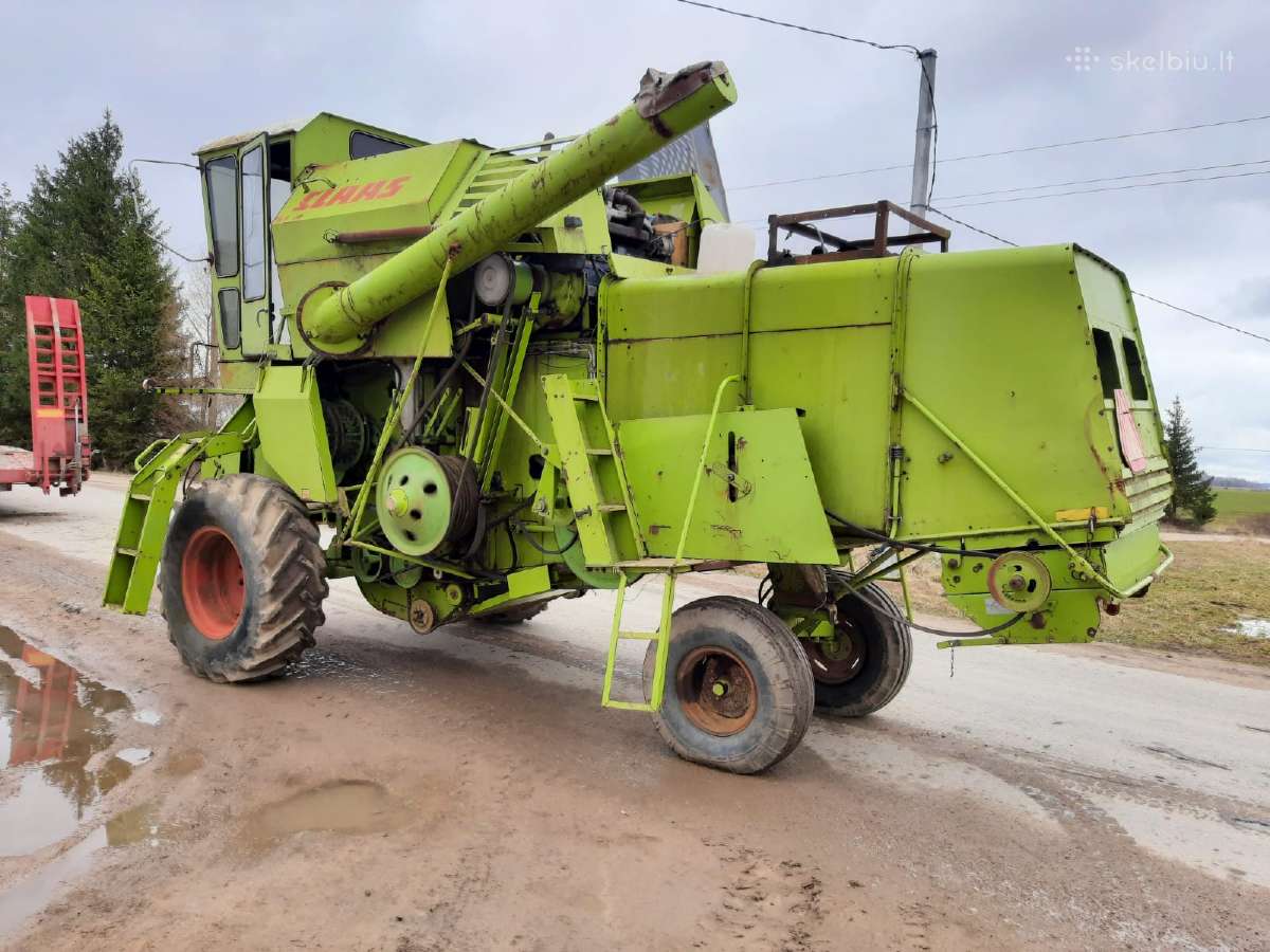 Claas Mercator 60 ardomas dalimis