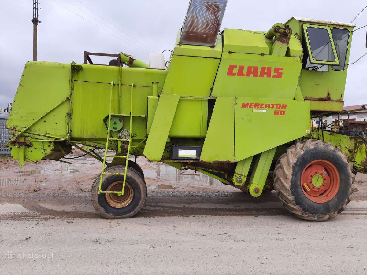 Claas Mercator 60 ardomas dalimis - nuotraukos Nr. 4