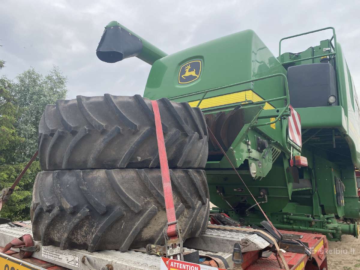 Kombainas John Deere T660 Hillmaster Ardomas Dalim - nuotraukos Nr. 6