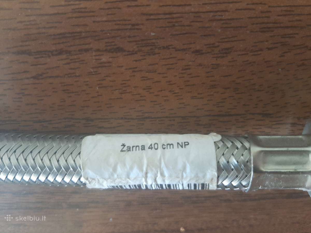 Lanksti santechnikos zarna 40 cm - nuotraukos Nr. 5