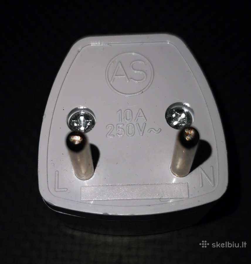 Adapteris iš UK/au/us/eu į Ru - nuotraukos Nr. 3