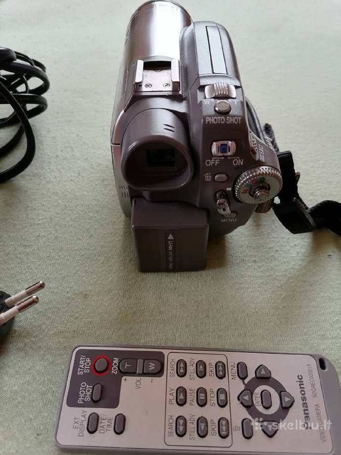 Parduodu Panasonic vaizdo kamera - nuotraukos Nr. 4