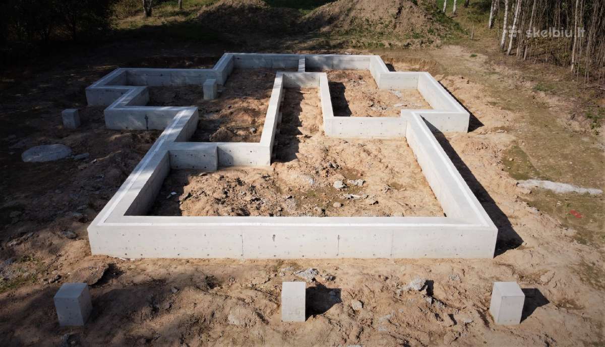 Pamatu liejimas, perdangų betonavimas - nuotraukos Nr. 4