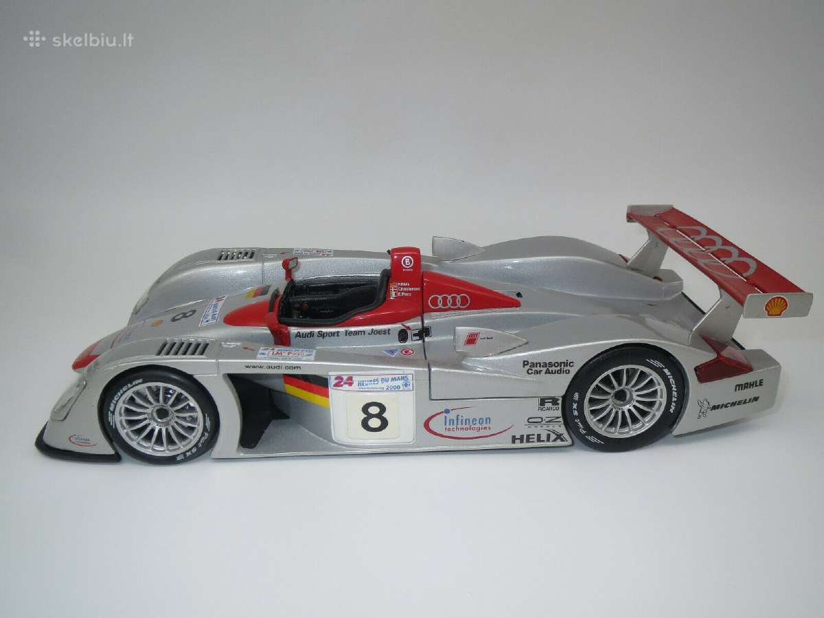 Audi r8r le mans 1:18 modeliai dtm sportiniai - nuotraukos Nr. 3