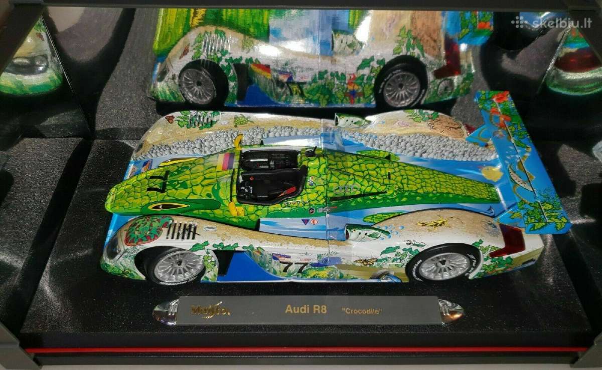 Audi r8r le mans 1:18 modeliai dtm sportiniai - nuotraukos Nr. 7