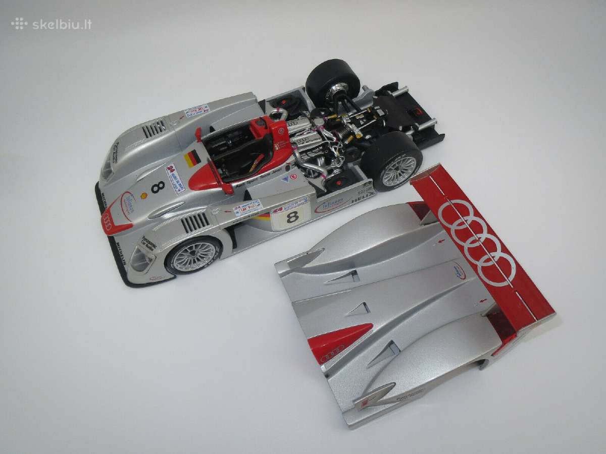 Audi r8r le mans dtm modelis 1:18 sportinis - nuotraukos Nr. 9