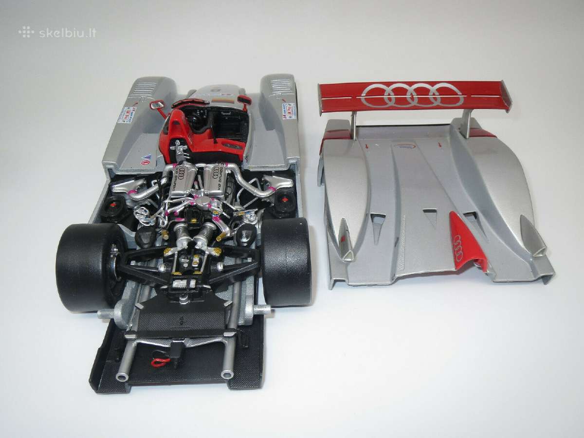 Audi r8r le mans dtm modelis 1:18 sportinis - nuotraukos Nr. 10