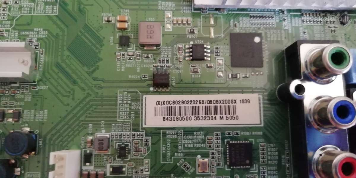 Philips 43pus6101/12 dalys - nuotraukos Nr. 2