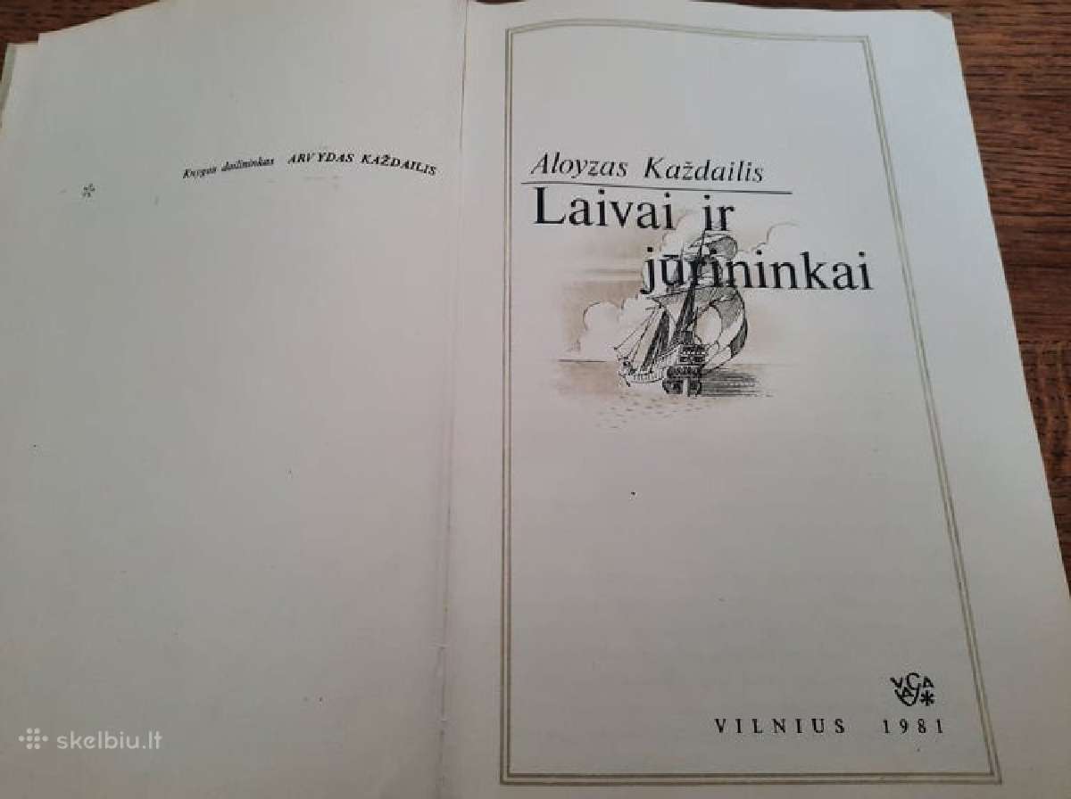 Laivai ir jūrininkai (A. Každailis) - nuotraukos Nr. 3