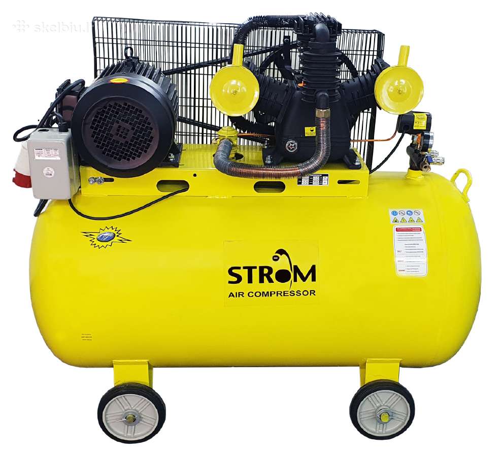 Strom oro kompresorius 350l, 380v su garantija!