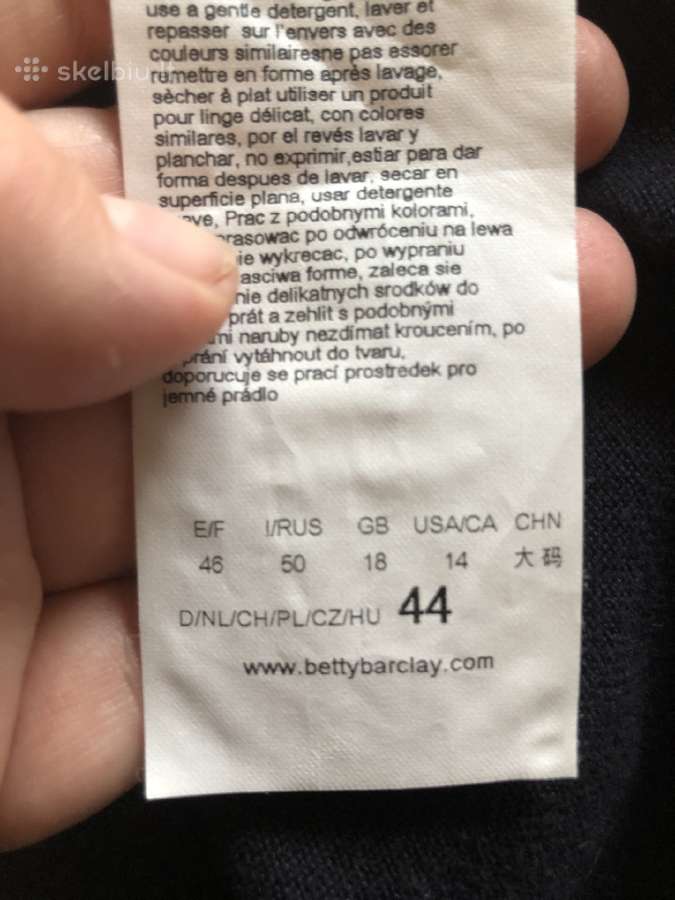 Tamsiai mėynas Betty Barclay švarkelis - nuotraukos Nr. 8