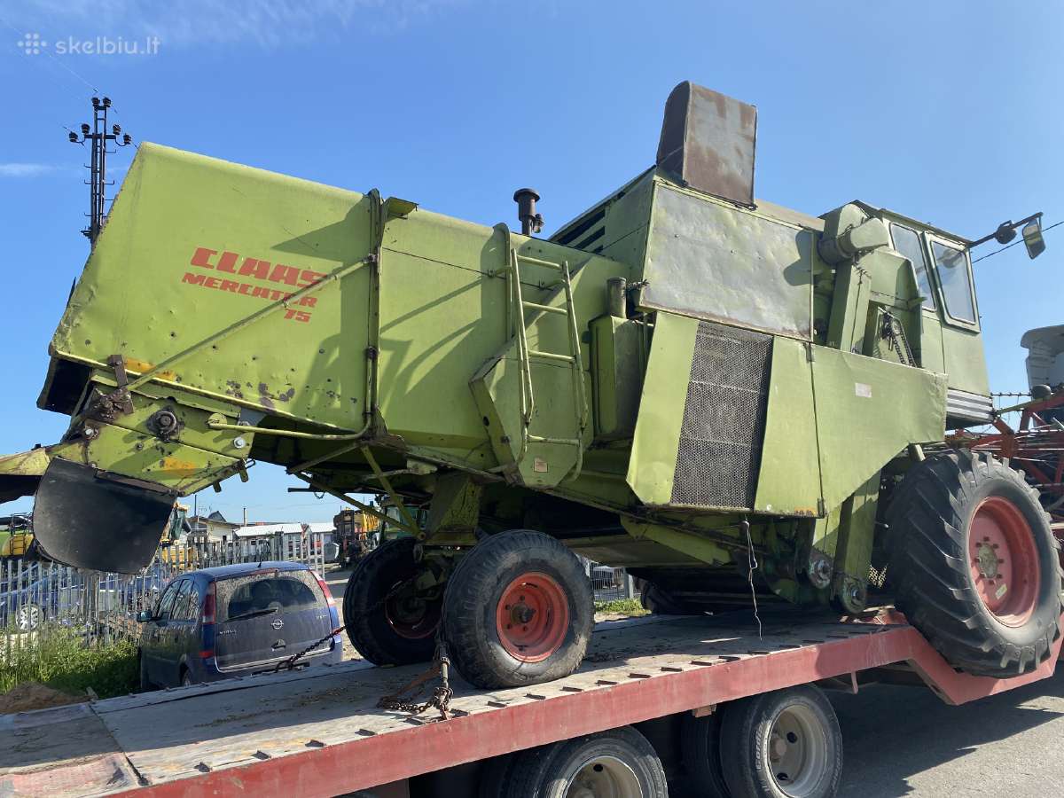 Kombainas Claas Mercator 75 Ardomas Dalimis