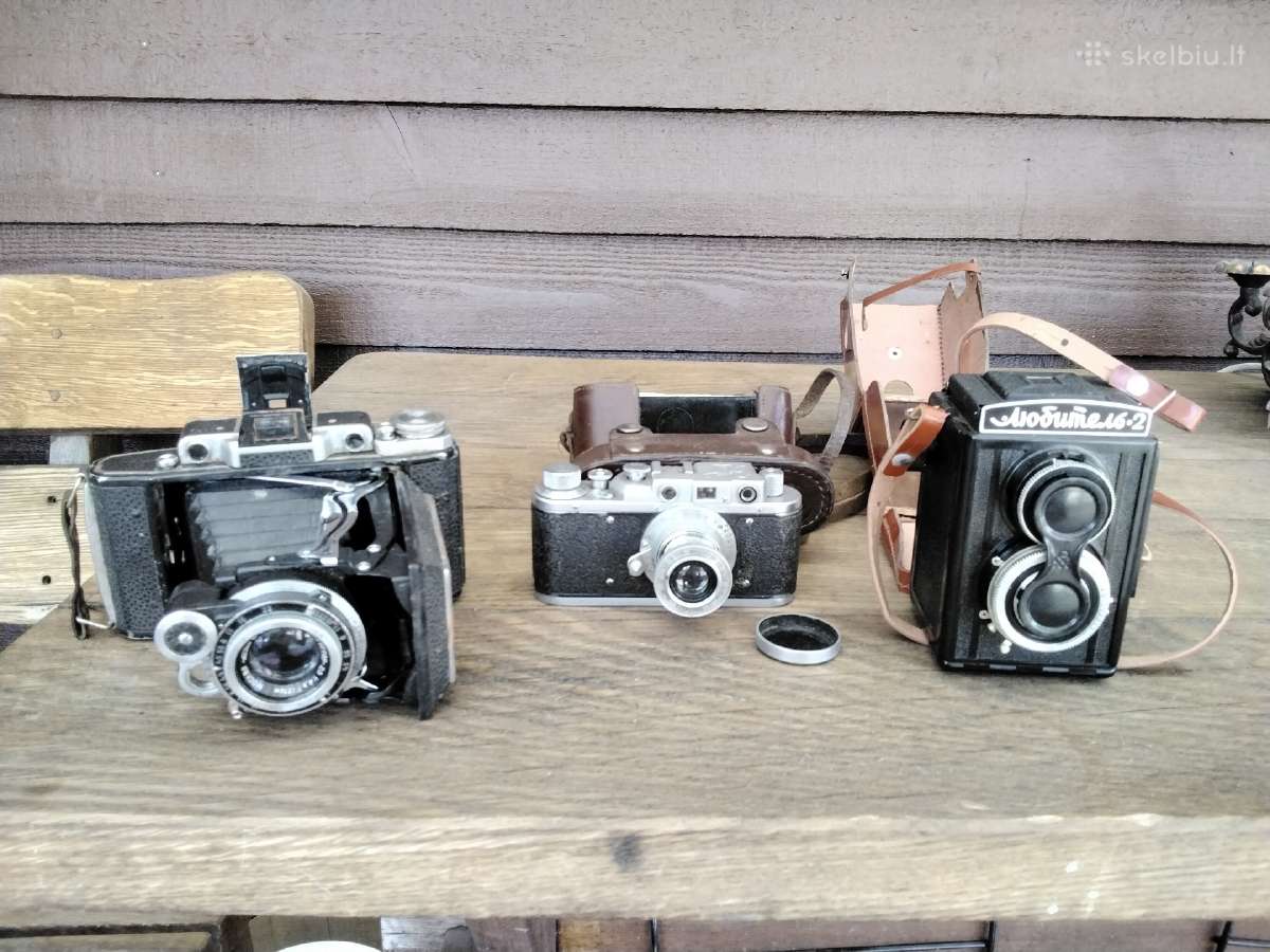 Fotoaparatai parduota liko Maskva