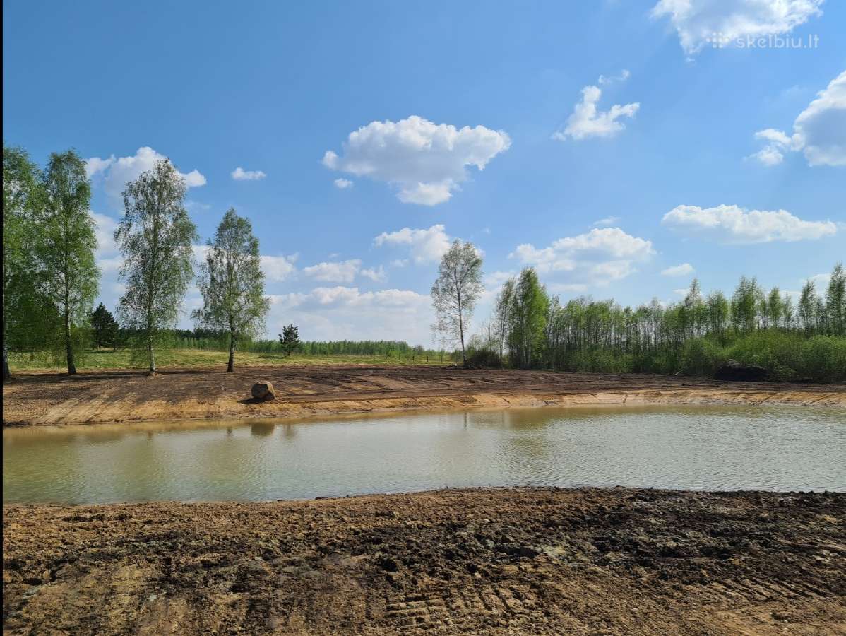 Tvenkinių kasimas, buldozerio nuoma. - nuotraukos Nr. 6