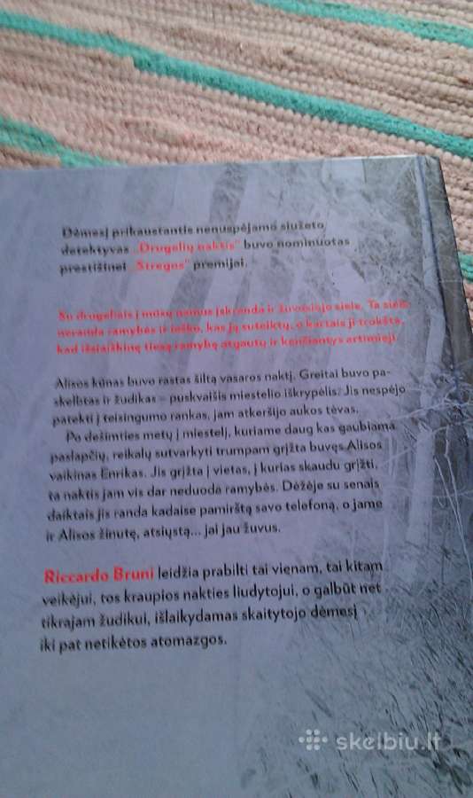 "Drugelių naktis"riccardo Bruni,2017m.detekty - nuotraukos Nr. 2