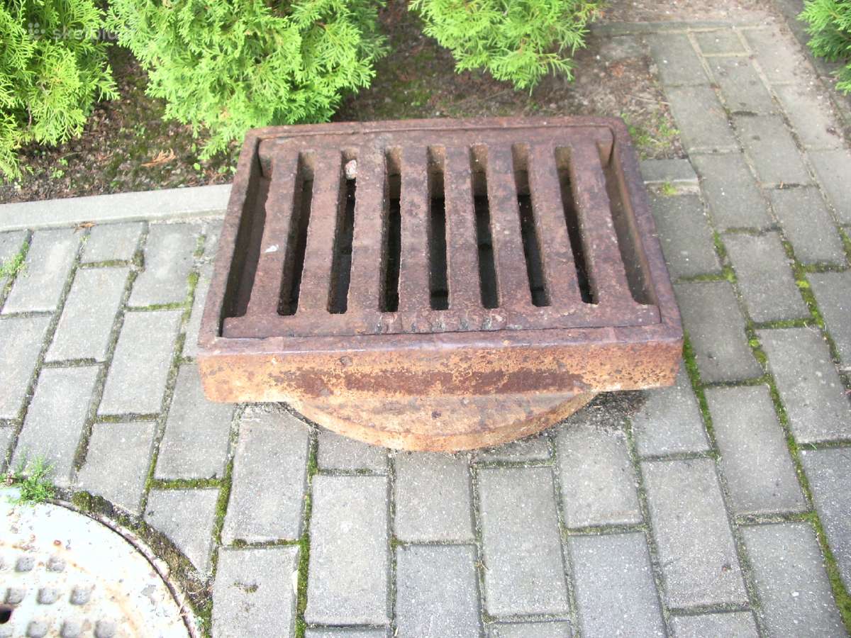 Lietaus drenažo grotelės