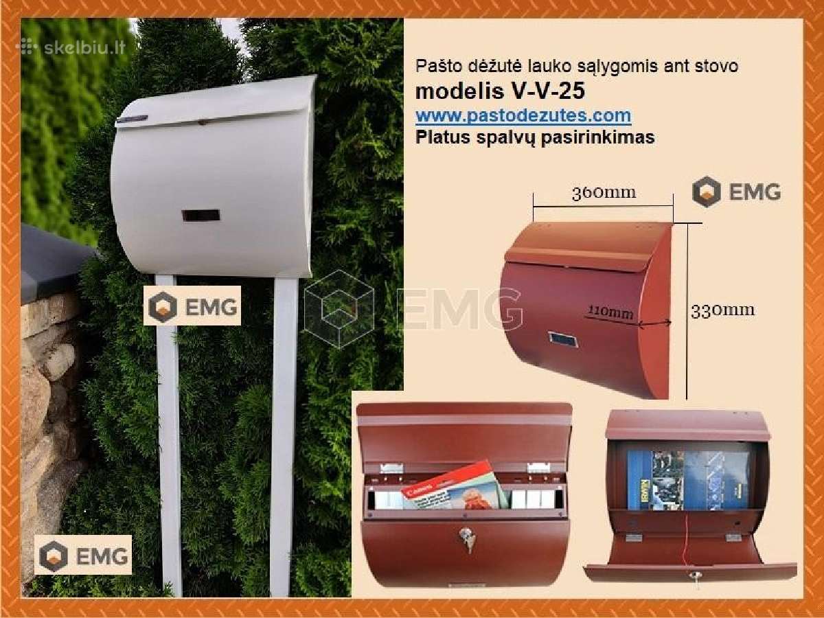 Pašto dėžutės lauko sąlygomis - nuotraukos Nr. 9