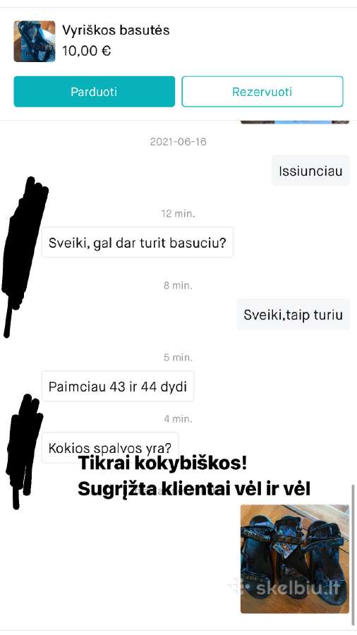 Vyriškos basutės - nuotraukos Nr. 6