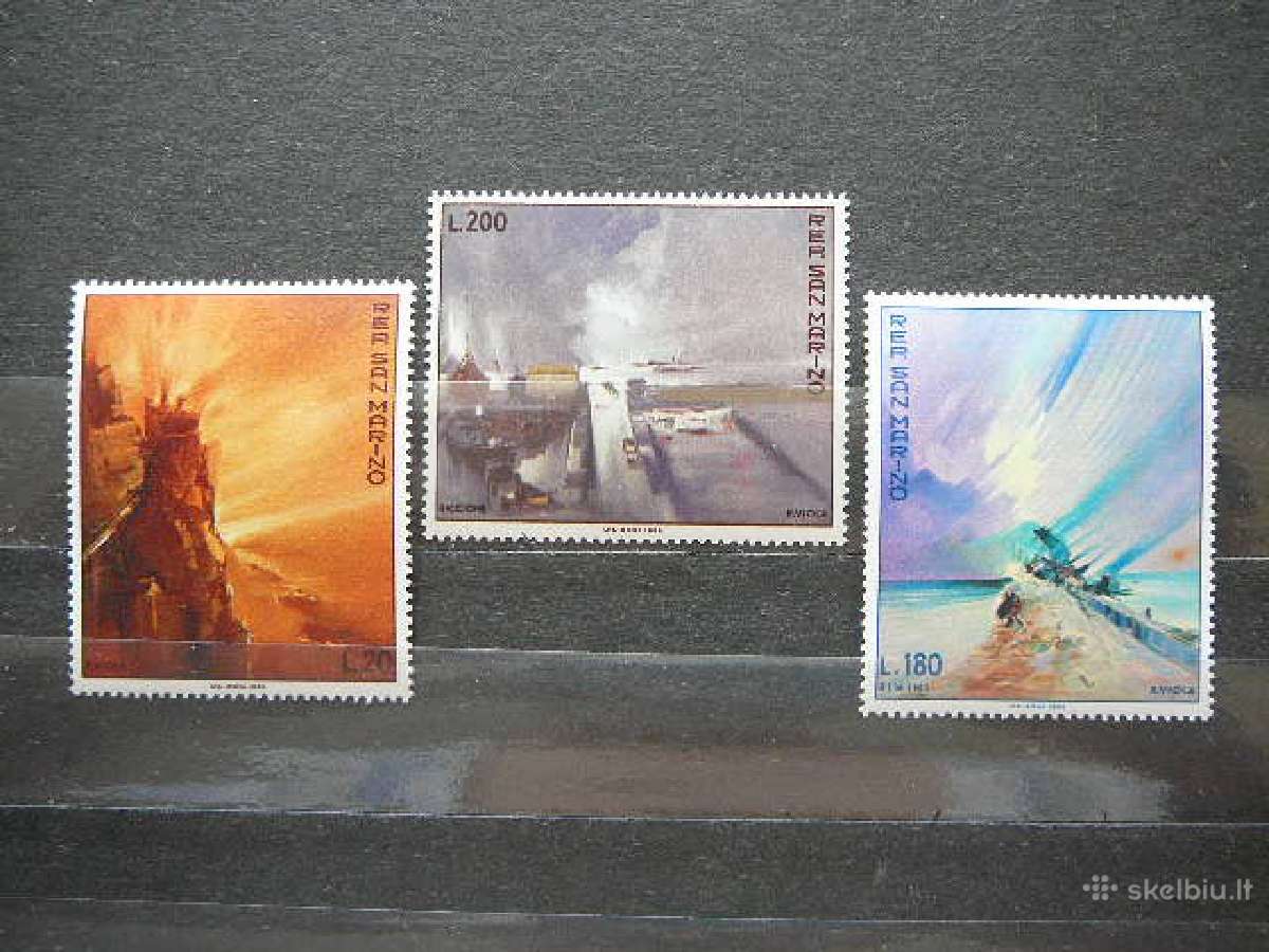 Daile R. Viola San Marinas 1969 Mnh smr936