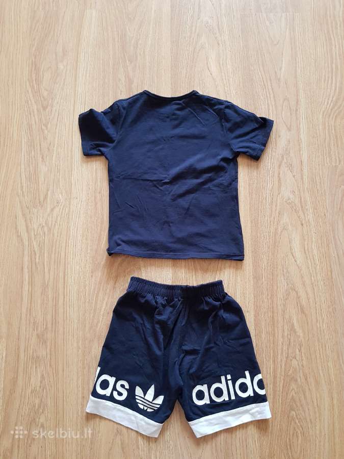 Adidas komplektas šortai+maikute 110 d. - nuotraukos Nr. 3