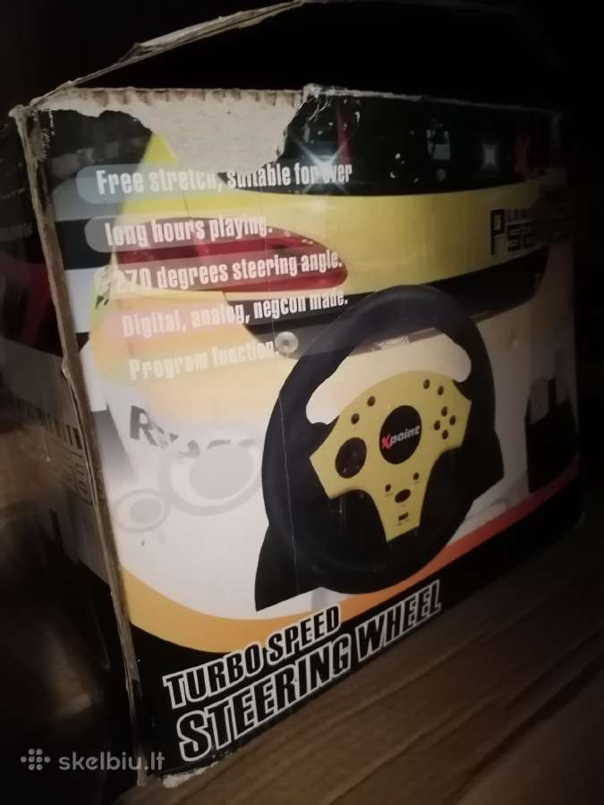 Parduodu Xpoint žaidimų vaira su pedalais