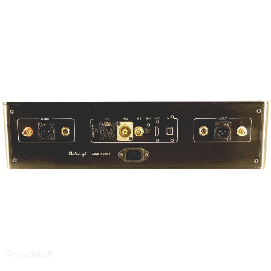 Audio-gd R-28 Mk3 Discrete R2r Dac / Preamplifier - nuotraukos Nr. 4