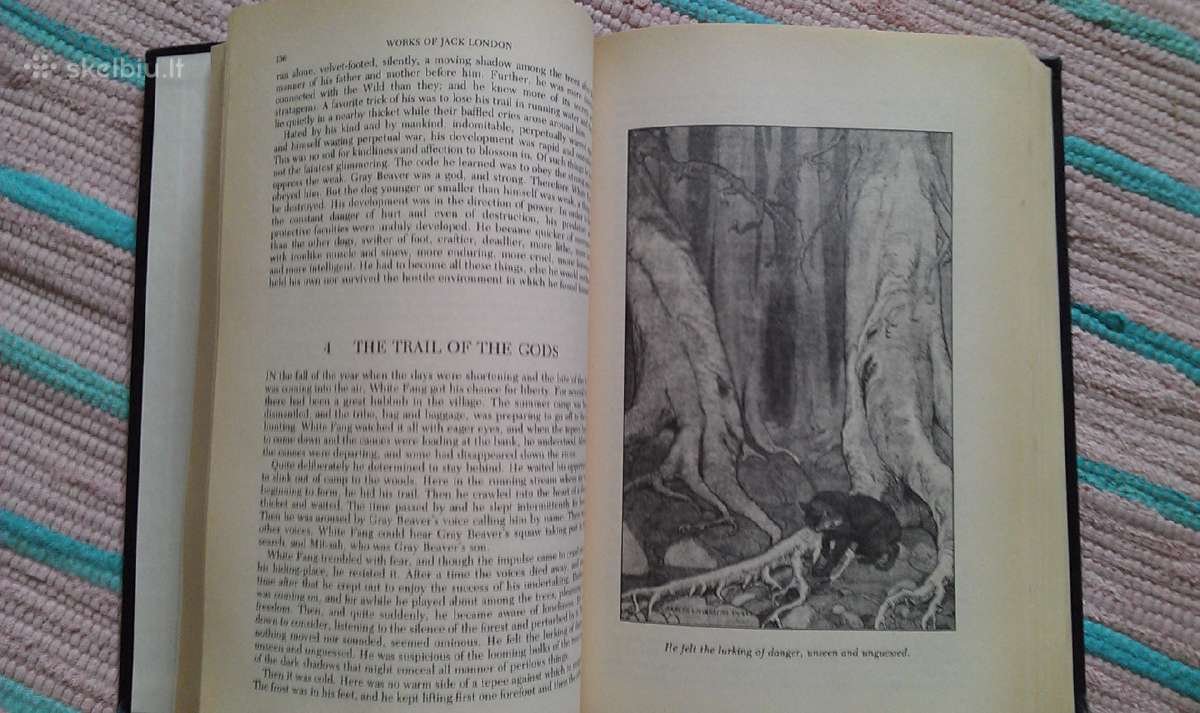Works of Jack London Illustrated 1980 m. - nuotraukos Nr. 5