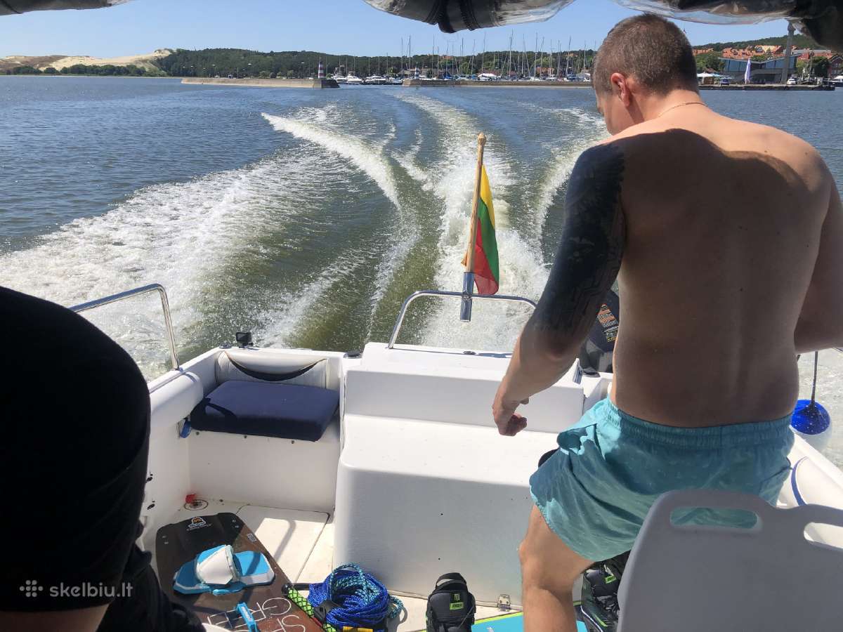 Laivo nuoma Nidoje! Wake boat! Greitaeigis! - nuotraukos Nr. 10
