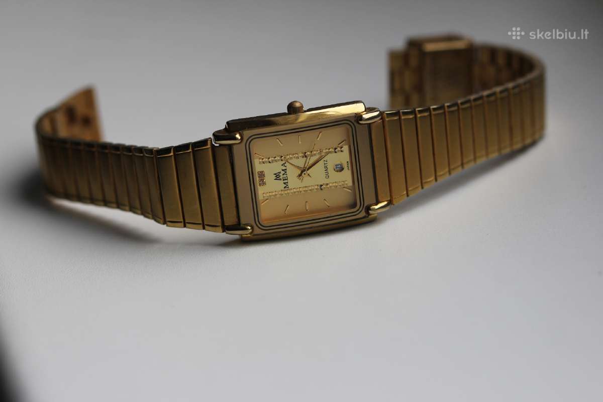 Mema quartz Japan dengtas 22gold auksu - nuotraukos Nr. 4
