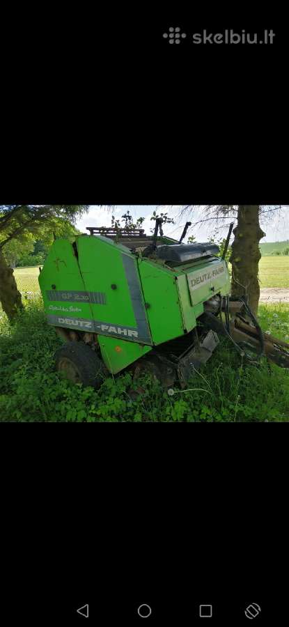 Deutz fahr presas 230