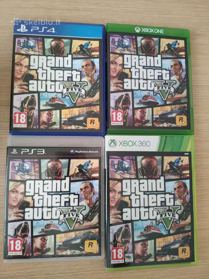 Gta5 PS3, ps4, xbox one, xbox360 konsolems