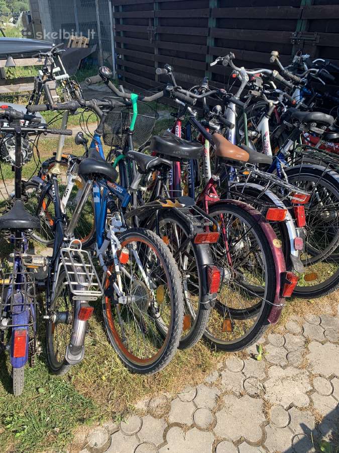 Dviračiai is Vokietijos urmu