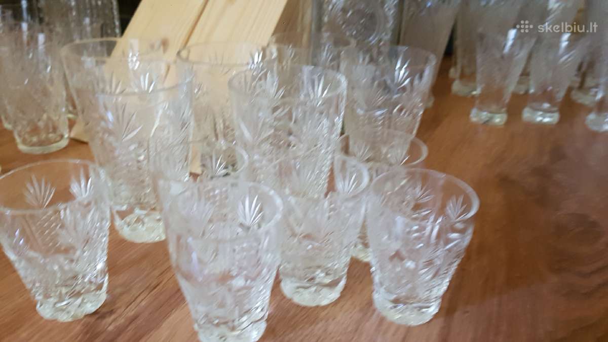 Kokybiškas krikštolas iš senų laikų