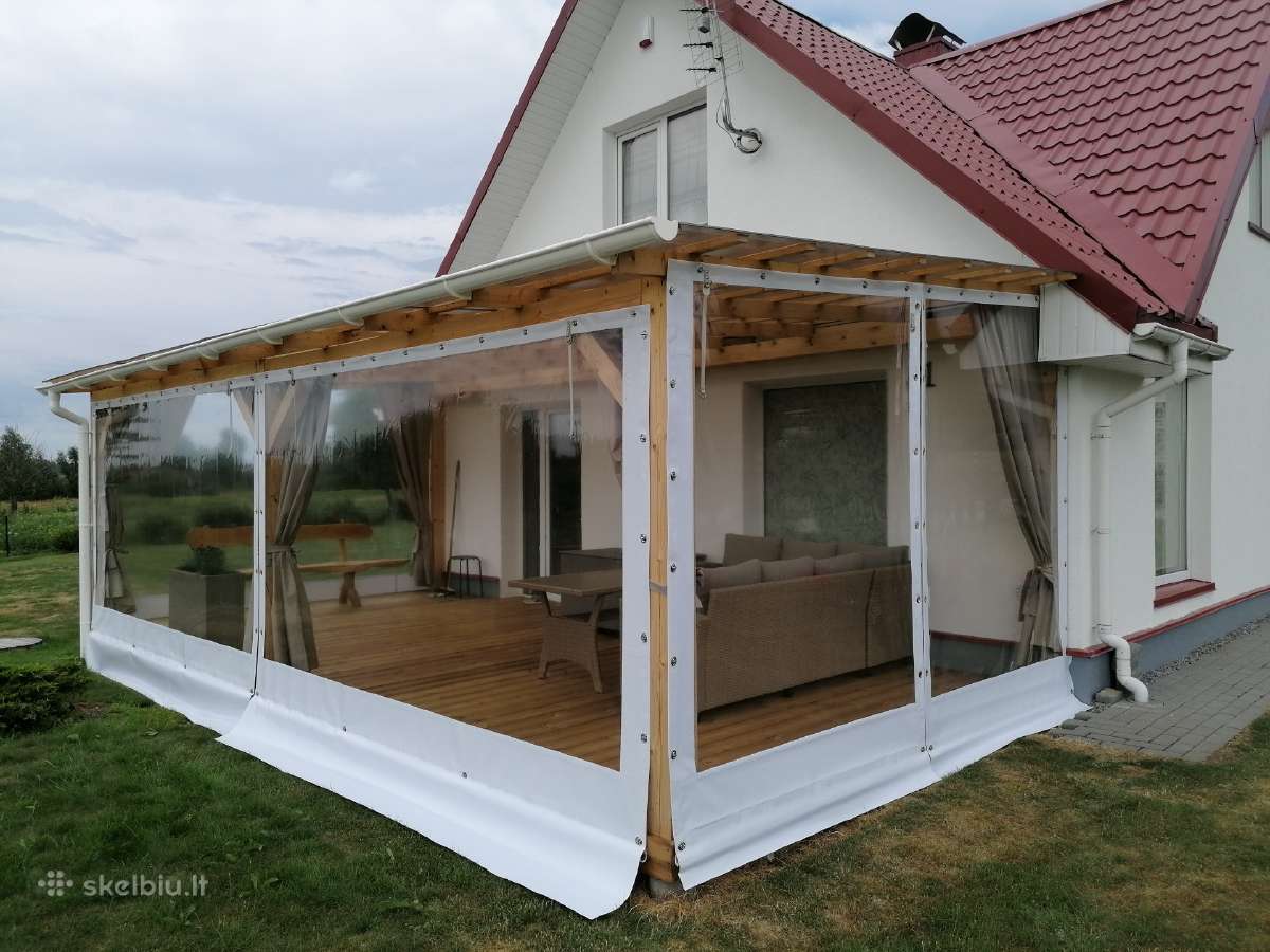 Skaidrūs tentai terasoms ir pavėsinėms - nuotraukos Nr. 8