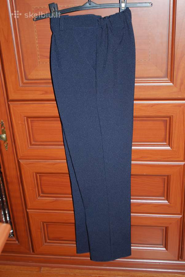 Klasikinės kelnės su kantu 158 cm dydžio