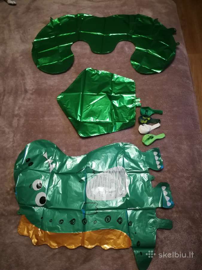 Balionų rinkinys su dinozauru - nuotraukos Nr. 7