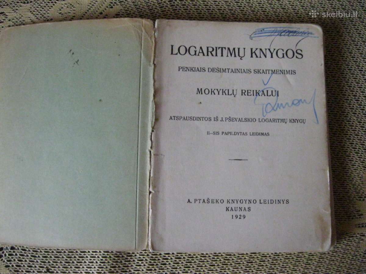 Lietuvos prieskario knyga. .zr. foto. - nuotraukos Nr. 3